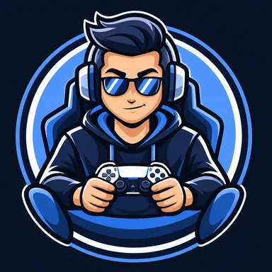 GamingBen’s illustrated avatar: a gamer with blue headphones holding a PlayStation-style controller