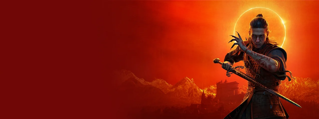 The Blood of Dawnwalker on PS5 official artwork.