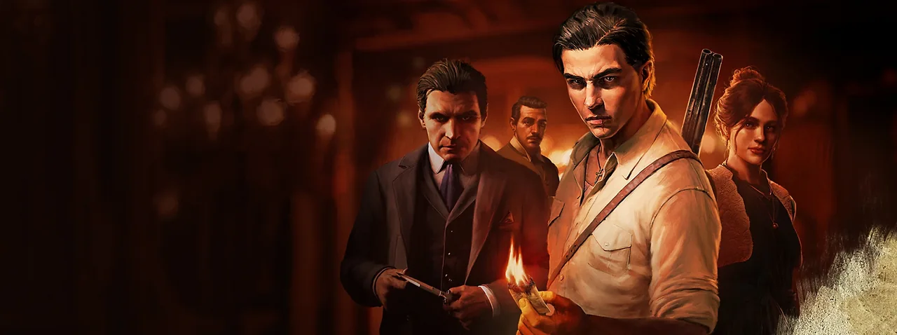 Mafia: The Old Country hero artwork showing several characters