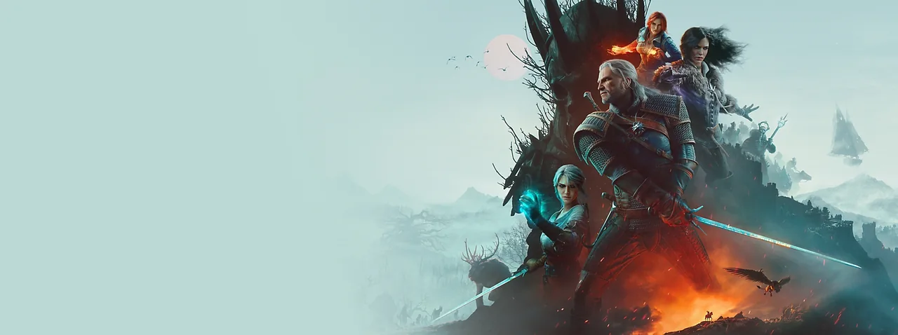 The Witcher 3: Wild Hunt Remastered hero artwork